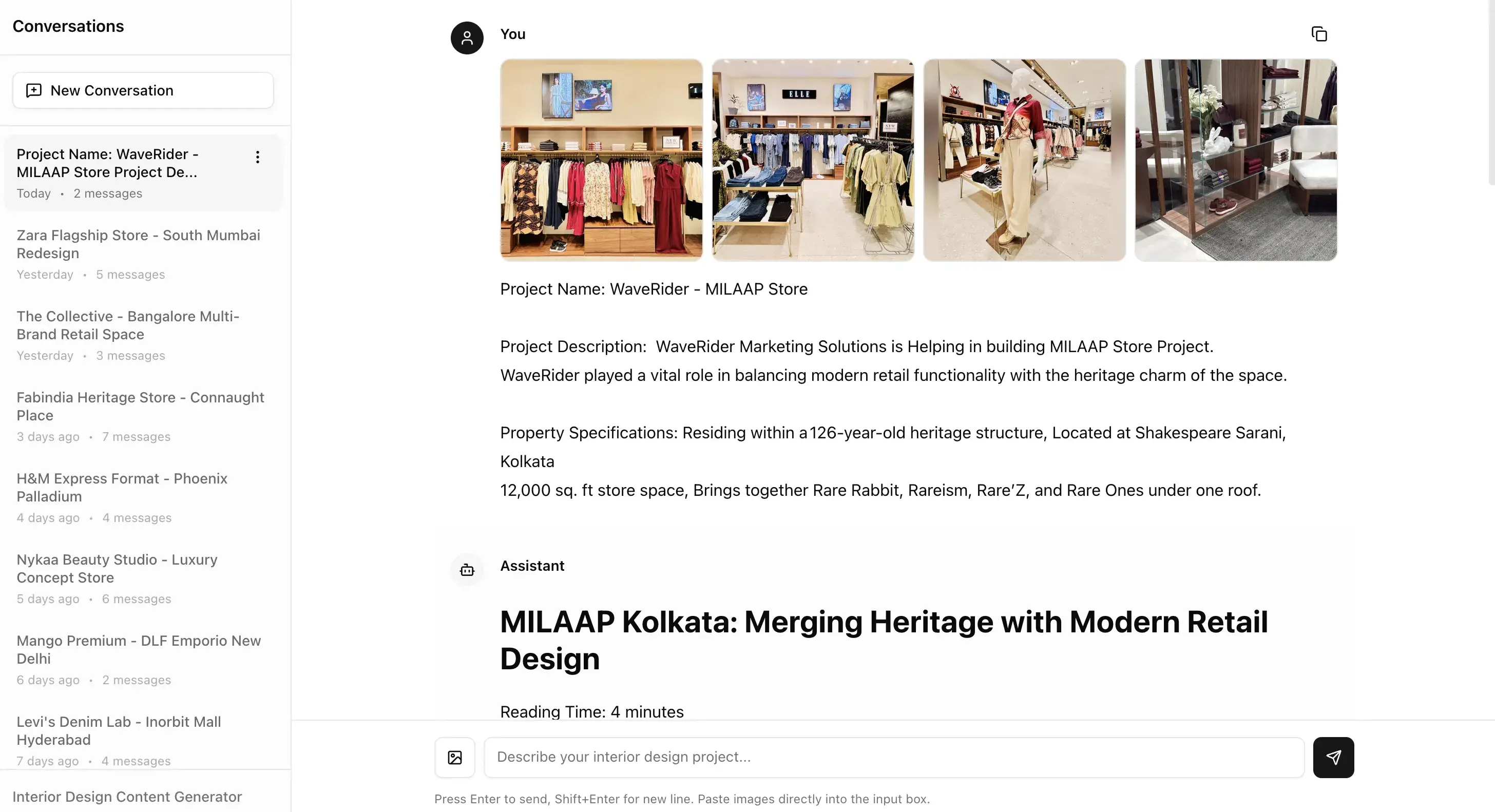 AI Content Generation System