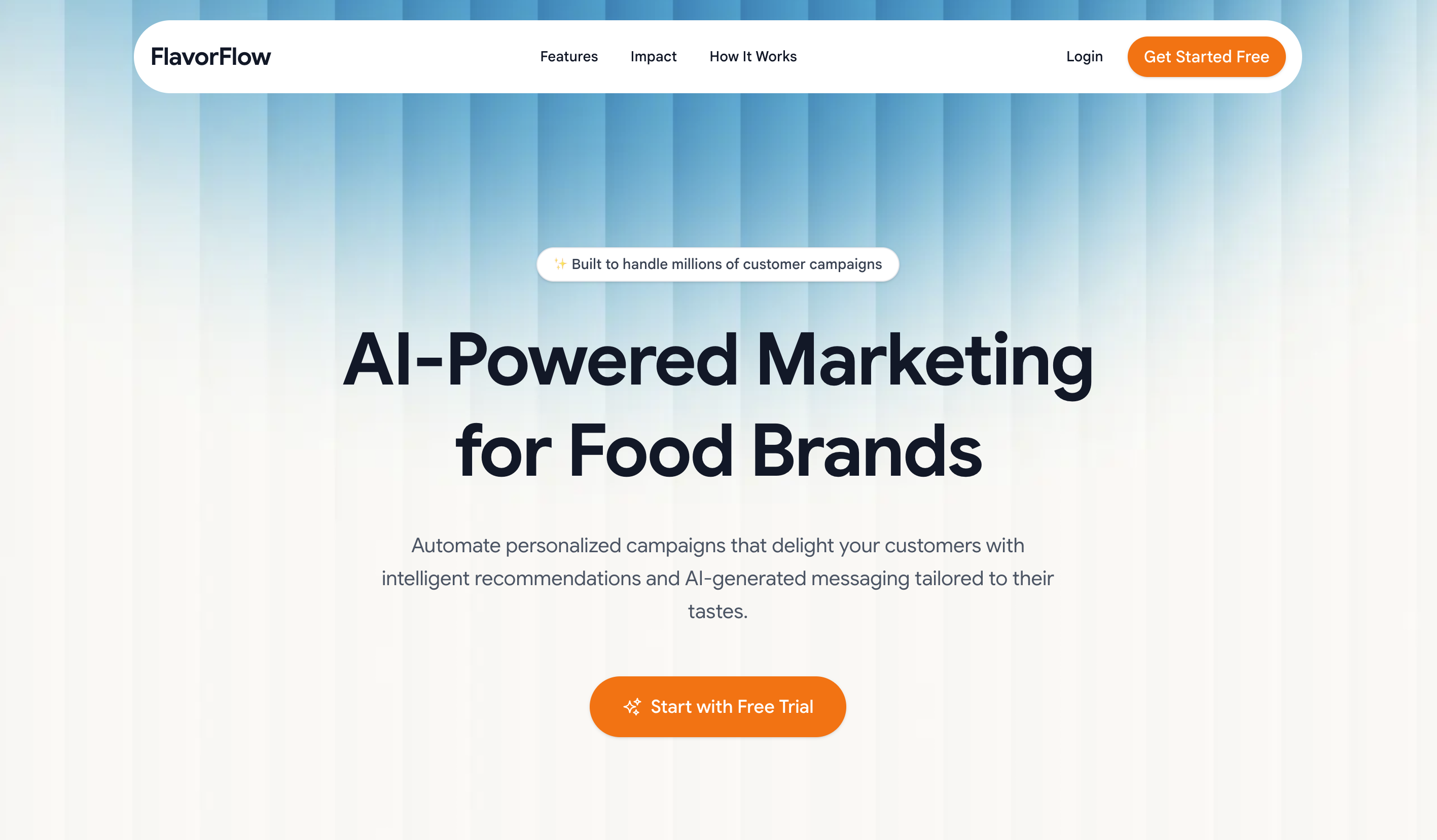 FlavorFlow - AI Food Recommendation Engine